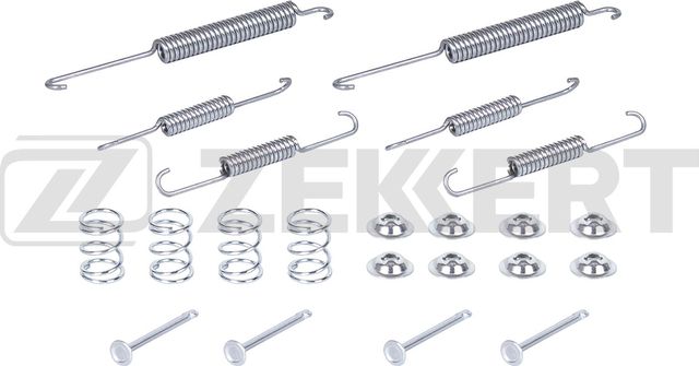 Комплект установочный задн. торм. колодок Renault Clio II 98-  Laguna 93-  Volvo 440 88-  460 89-  C Zekkert. Артикул BR-3331