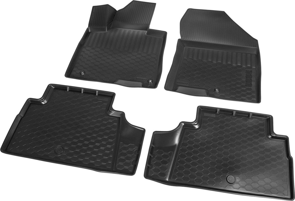 Коврики Rival для салона Hyundai Santa Fe IV (7 мест) 2018-2021. Артикул 12306005