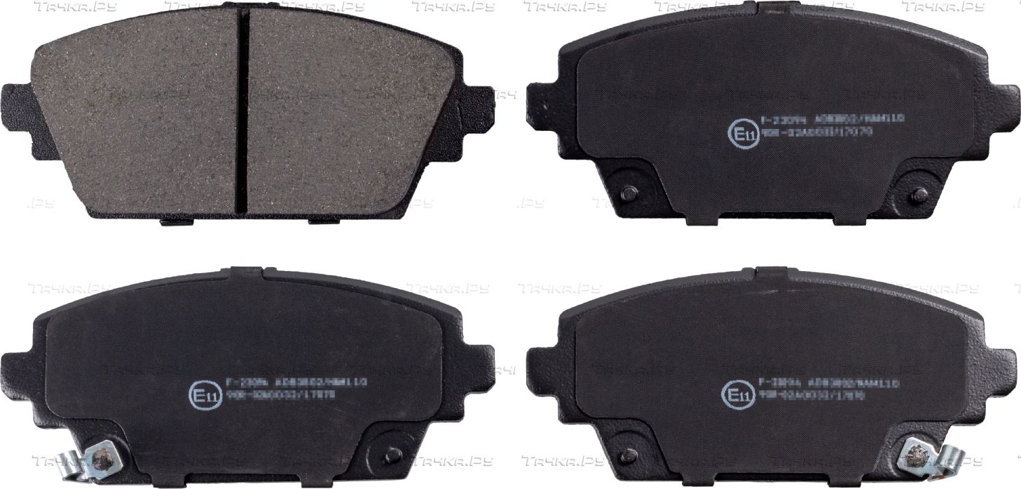 Тормозные колодки Blue Print передние для MG ZR 2001-2005. Артикул ADH24256