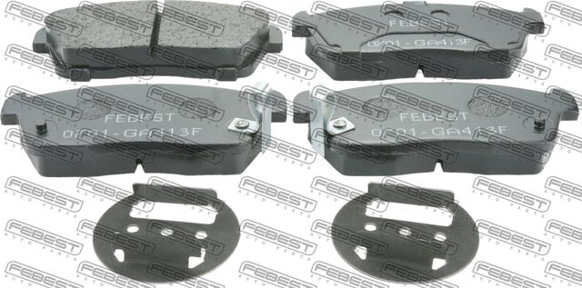 Тормозные колодки Febest. Артикул 0701-GA413F