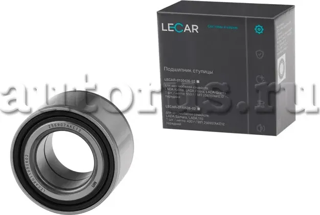 ПОДШИПНИК 256907 СТУПИЦЫ 2108-9,2113-15, DAEWOO,CHEVROLET ПЕР LECAR Lecar. Артикул LECAR011052602
