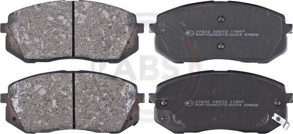 Тормозные колодки ABS. Артикул 37622