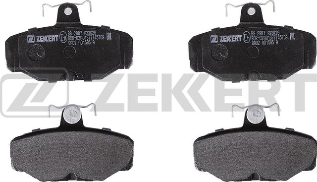 Тормозные колодки Zekkert задние для Ford Scorpio I 1985-1994. Артикул BS-2987