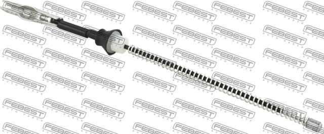 Трос ручника (тросик ручного тормоза) Febest. Артикул 21100-FOCIIR