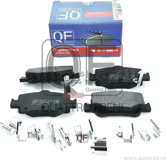 Колодки тормозные дисковые к-т (Quattro Freni). Артикул qf89402