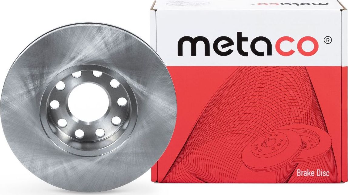 Диск тормозной VAG A4/A6/PASAT 96- перед. (Metaco). Артикул 3050038