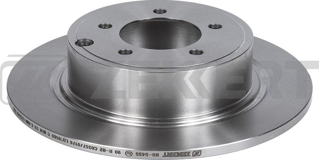 Тормозной диск Zekkert задний для Jeep Compass I 2006-2016. Артикул BS-5435