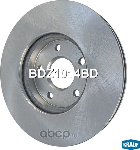 Диск тормозной Krauf. Артикул BDZ1014BD