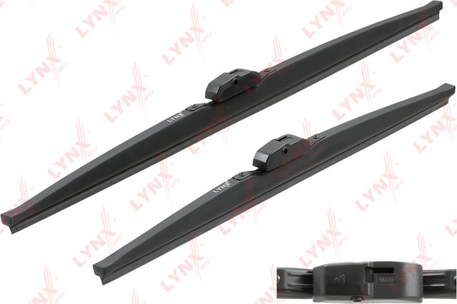 Щетка стеклоочистителя зимняя, комплект 600/480мм (Lynxauto). Артикул LW6048S