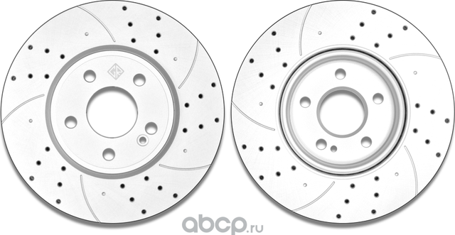 Тормозной диск Gerat DSK-F183P (передний) Platinum Gerat. Артикул DSKF183P