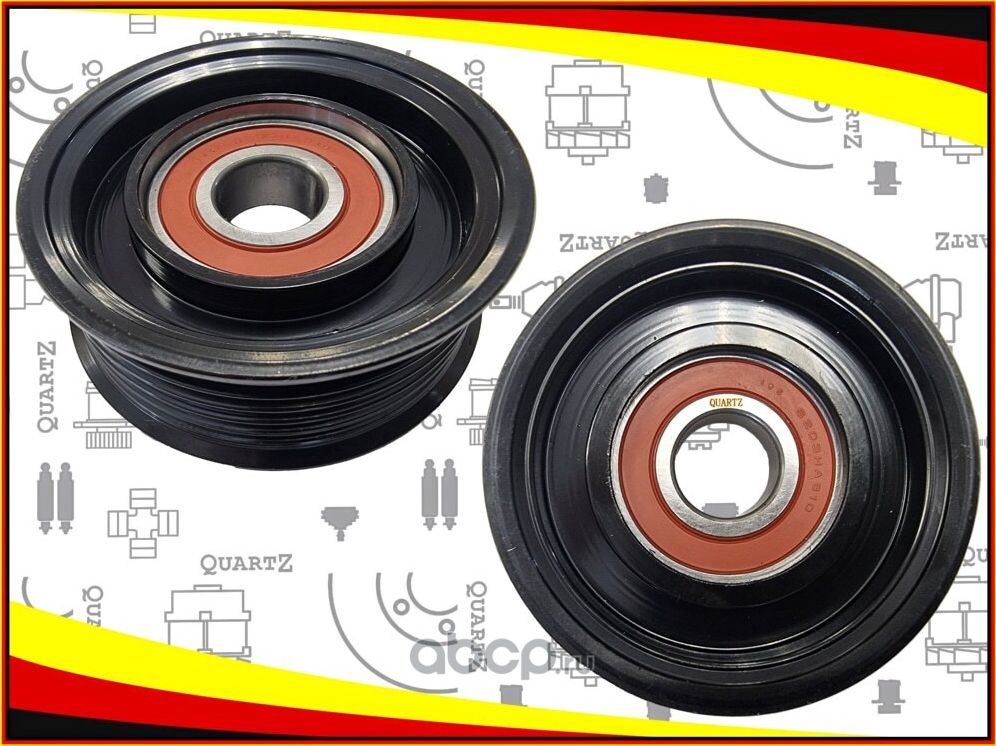 Ролик натяжителя приводного ремня (Quartz). Артикул QZ252812E350R