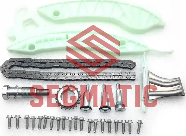 КОМПЛЕКТ ЦЕПИ ГРМ (ЦЕПЬ-1,НАТ-1,УСП-3,БОЛТ-7,ПРОКЛ-1,ШЕСТ-1)  PEUGEOT (Segmatic) Segmatic. Артикул SGPS8015