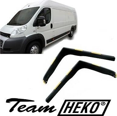 Дефлекторы Heko для окон Citroen Jumper II 2006-2013. Артикул 15147