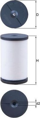 Фильтр АКПП Mahle. Артикул HX 191