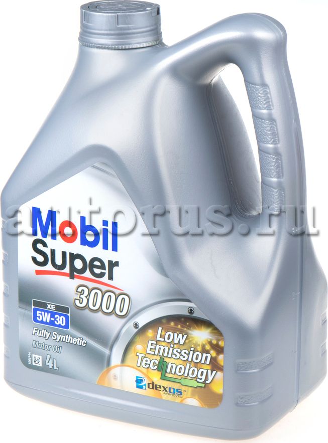 Масло моторное Mobil Super 3000 XE 5W-30 синтетическое 4 л. Артикул 152505