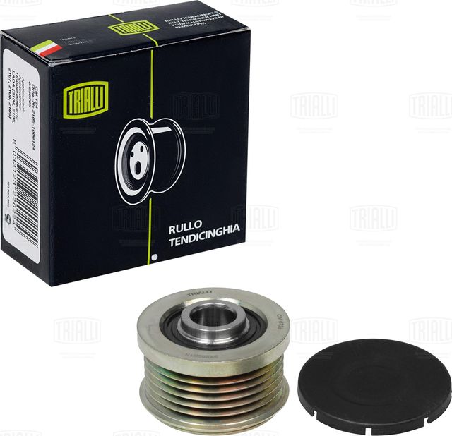 Шкив генератора PEUGEOT PARTNER 96- 1.6D/1.9D/2.0D с обгонной муфтой (Trialli). Артикул CM6738
