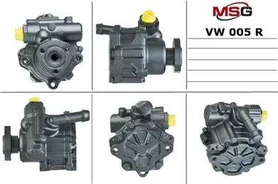 Насос ГУР восстановленный VW Caddy II 1996-2000, VW Passat B3 1988-1994, Ford Ga (MSG). Артикул VW005R