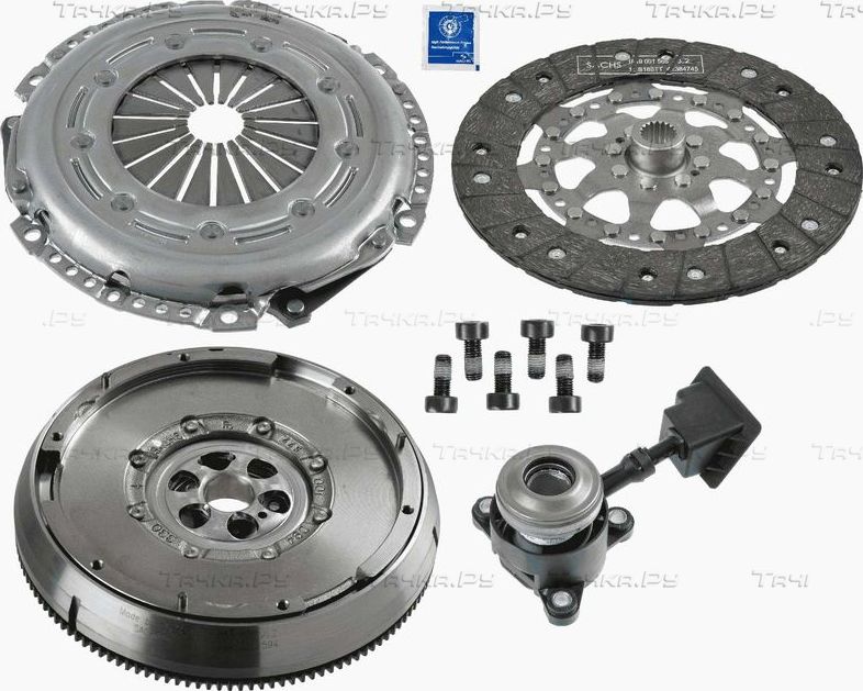 Сцепление (комплект) SACHS ZMS-модуль (двухмассовый маховик) для Peugeot 308 I 2007-2014. Артикул 2290 601 158