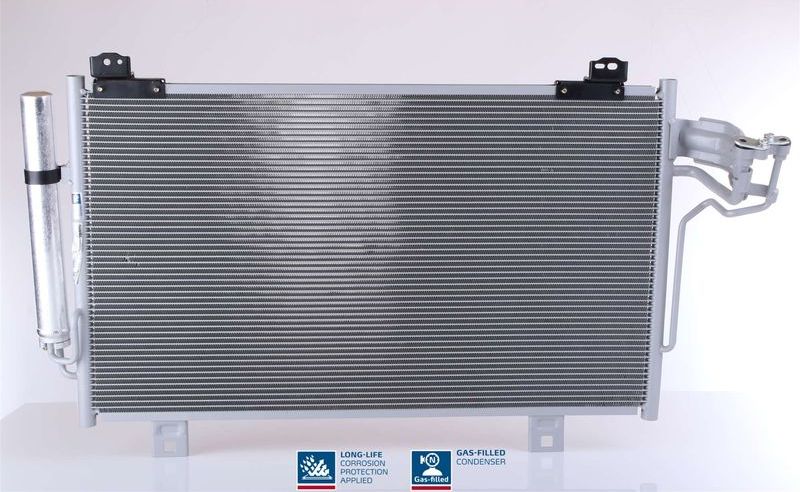 Радиатор кондиционера (конденсатор) Nissens (алюминий). Артикул 940387