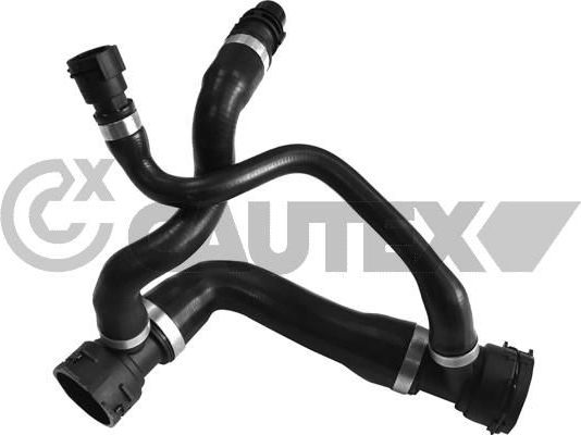 Патрубок радиатора (системы охлаждения) Cautex (EPDM (Этилен-пропиленовый каучук)). Артикул 753919