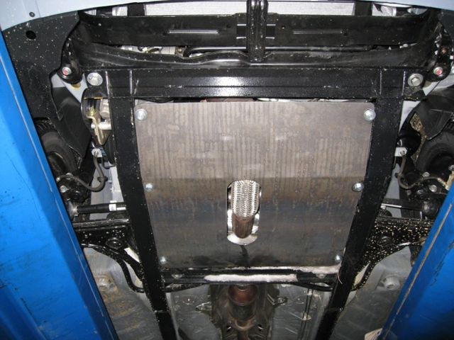 Защита алюминиевая Alfeco для картера и КПП Vortex Corda 2010-2012. Артикул ALF.32.08al