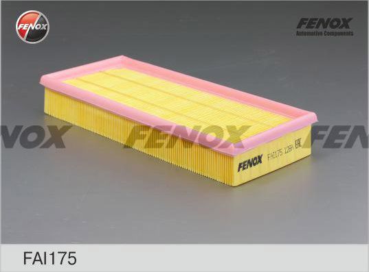 Воздушный фильтр Fenox. Артикул FAI175
