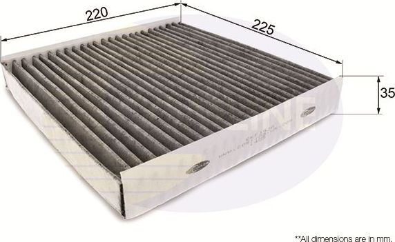 Салонный фильтр Comline. Артикул EKF193A