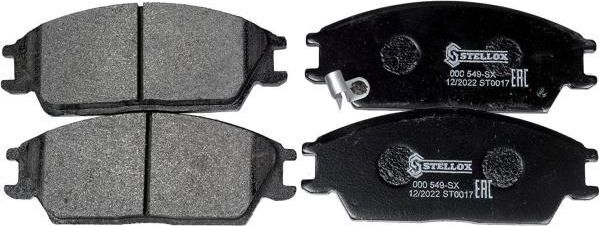 Тормозные колодки Stellox. Артикул 000 549-SX