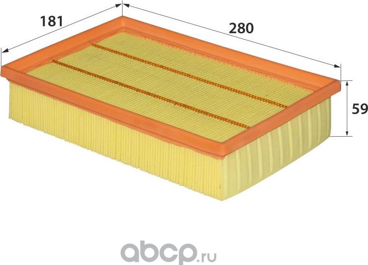 A-317E/A-265E C28100 (фильтр воздушный) (RB-Exide). Артикул A317E