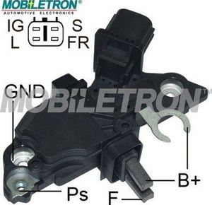Реле-регулятор напряжения генератора Mobiletron для Toyota Auris I 2007-2009. Артикул VR-B243