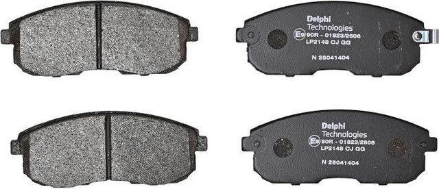 Тормозные колодки Delphi (Low-Metallic). Артикул LP2146