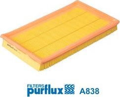 Воздушный фильтр Purflux. Артикул A838