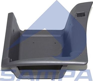 Пороги Sampa левый для IVECO EuroStar 1993-2002. Артикул 1860 0049