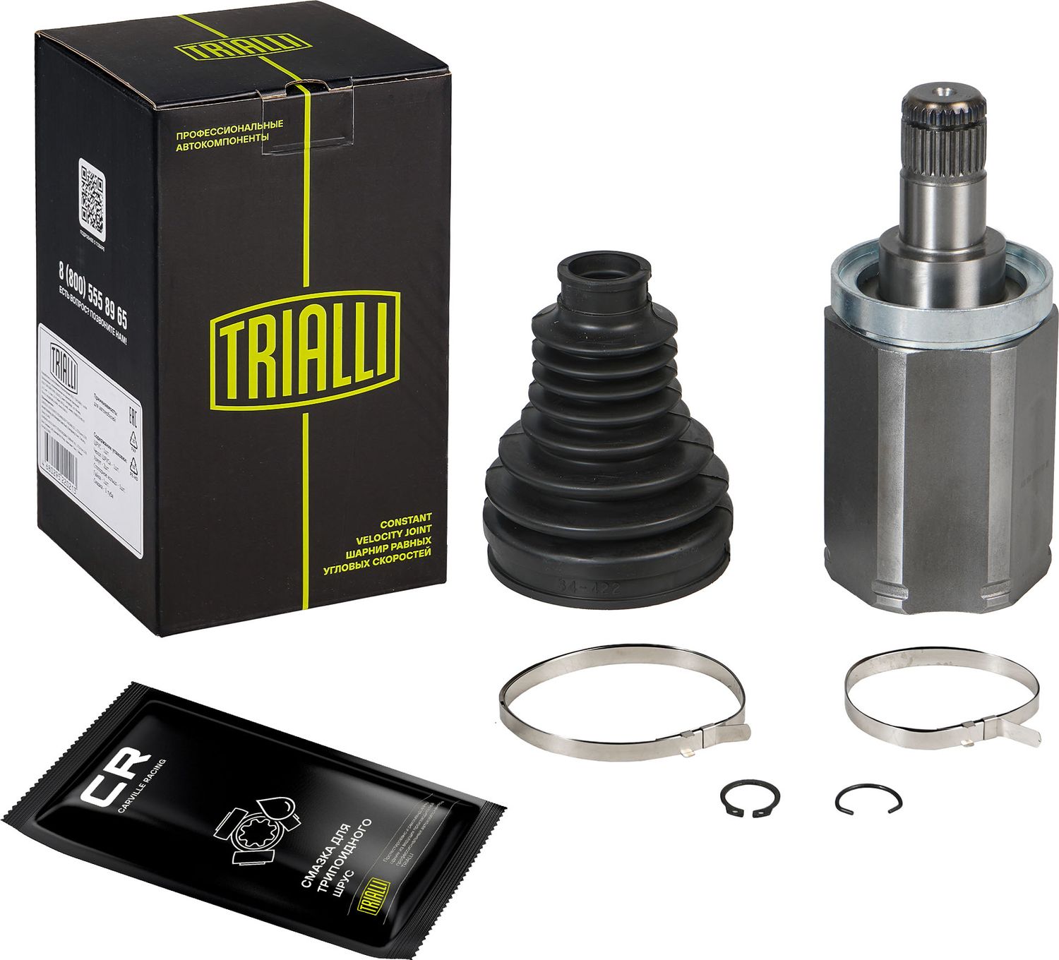 Шрус внутренний (граната) Trialli. Артикул GO 2602