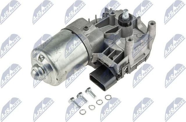 Мотор стеклоочистителя (моторчик дворников) NTY передний для Volkswagen Scirocco III 2008-2017. Артикул ESW-SK-009