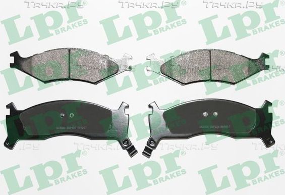 Тормозные колодки LPR передние для Kia Shuma I 1997-2001. Артикул 05P426