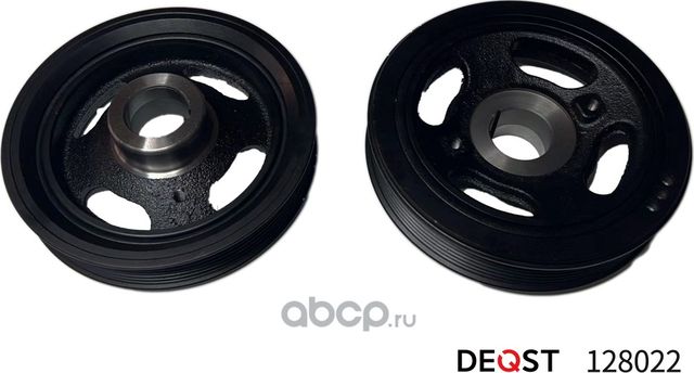 Шкив коленчатого вала NISSAN X-TRAIL (T32) Вездеход закрытый 09,13- 2 (Deqst). Артикул 128022