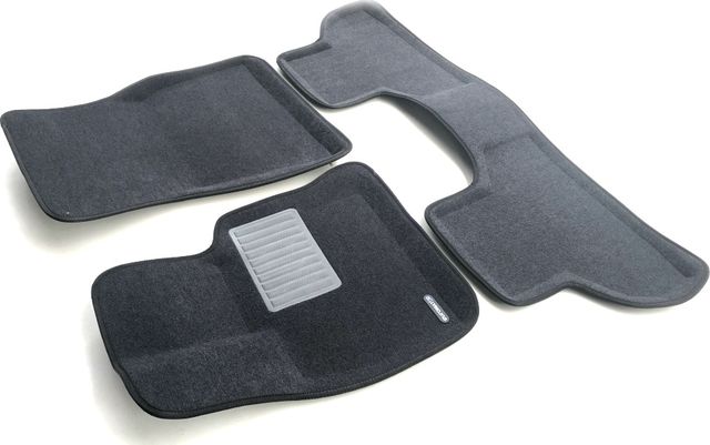 Коврики текстильные Euromat 3D Business для салона BMW X6 F16 2015-2019 Темно-серые. Артикул EMC3D-001215G