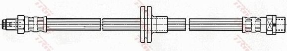 Тормозной шланг TRW передний правый/левый для BMW X5 I (E53) 2000-2006. Артикул PHB442