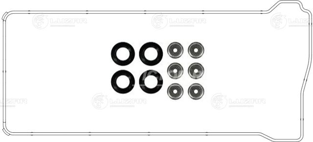 Прокладка клапанной крышки HONDA CR-V/ACCORD 02- (компл.) (Luzar). Артикул LES22302