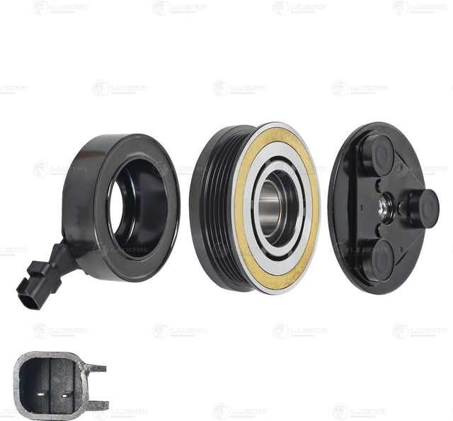 Муфта компрессора кондиционера Luzar для Volvo V50 I 2005-2012. Артикул LMAC 1001