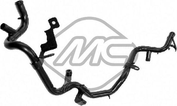 Патрубок радиатора (системы охлаждения) Metalcaucho для SEAT Alhambra I 1996-2000. Артикул 03168