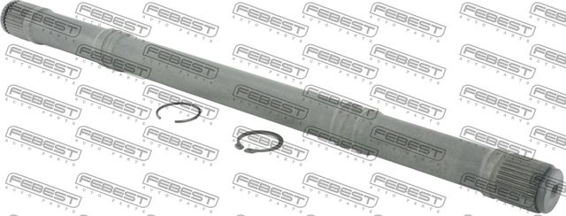 Полуось (привод в сборе, приводной вал) Febest передняя левая для Mitsubishi ASX I 2012-2015. Артикул 0412-GACVTLH