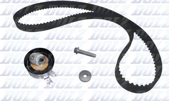 Ремень ГРМ с роликами (комплект) Dolz. Артикул SKD113