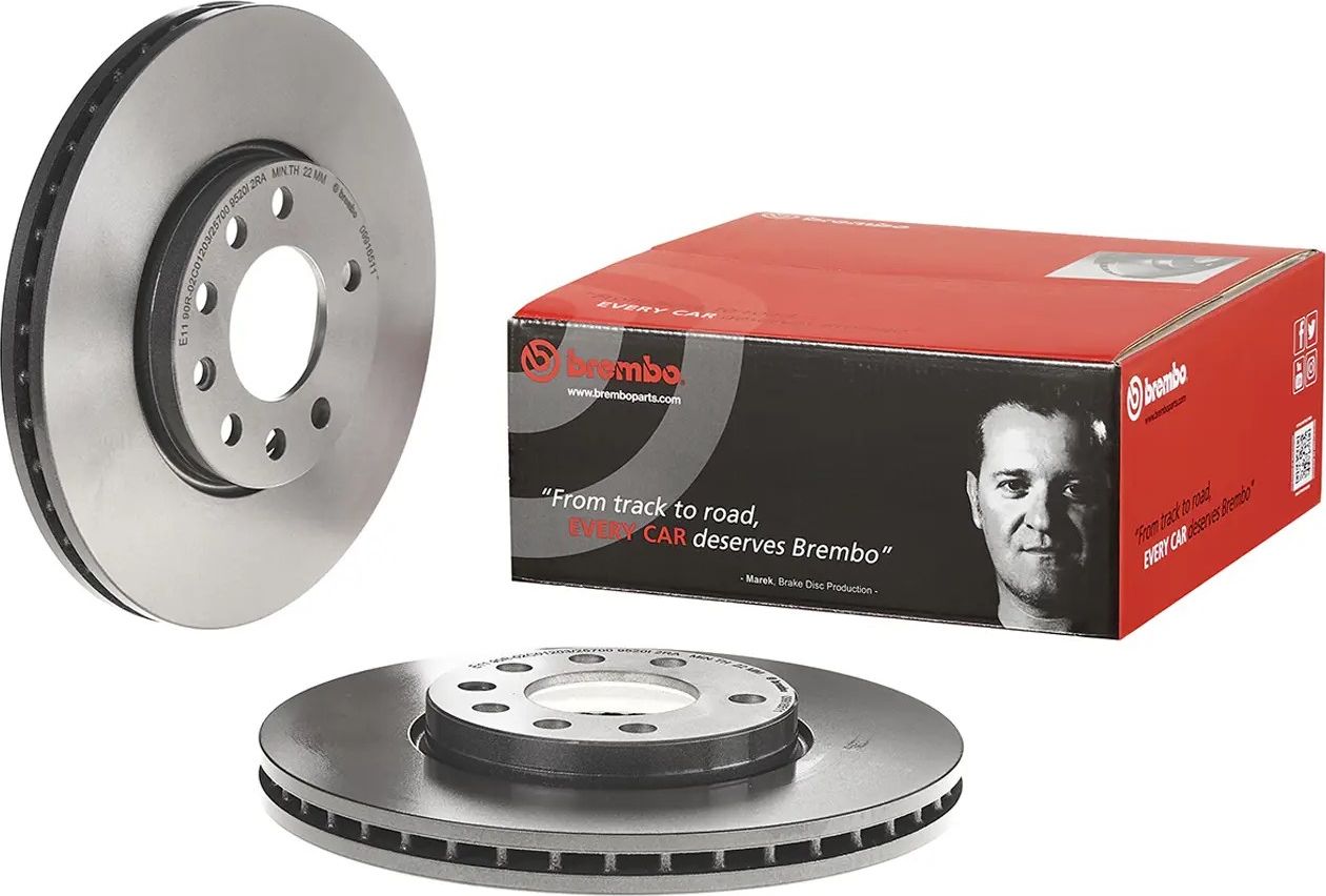 Тормозной диск Brembo PRIME LINE - UV Coated. Артикул 09.9165.11