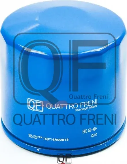 Фильтр масляный (Quattro Freni). Артикул qf14a00018