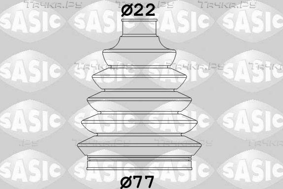 Пыльник ШРУСа наружный Sasic передний для Mercedes-Benz Citan 2012-2026. Артикул 1904036