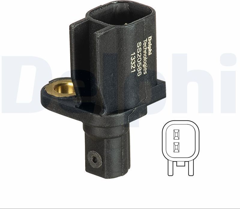 Датчик ABS Delphi. Артикул SS20586