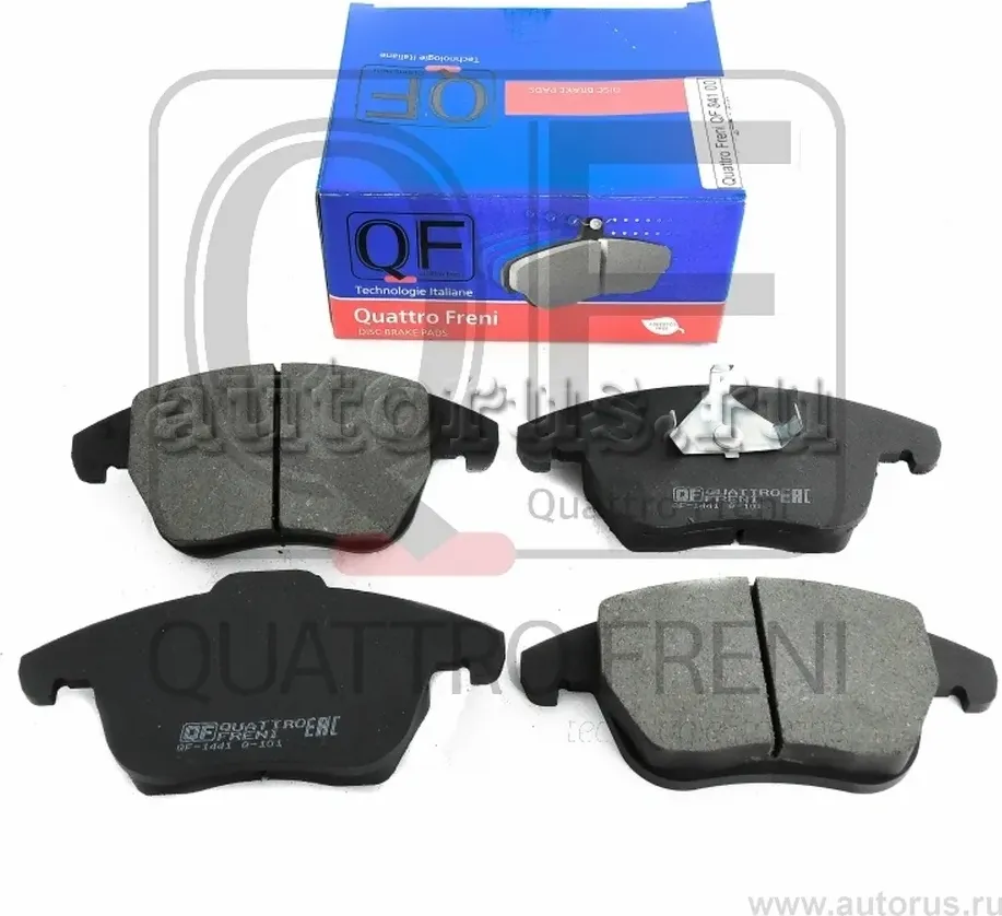 Колодки тормозные дисковые к-т (Quattro Freni). Артикул qf84100