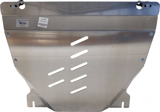 Защита алюминиевая АВС-Дизайн для картера и КПП Ford Explorer V (кроме к-ции Sport) 2010-2019. Артикул 08.11ABC